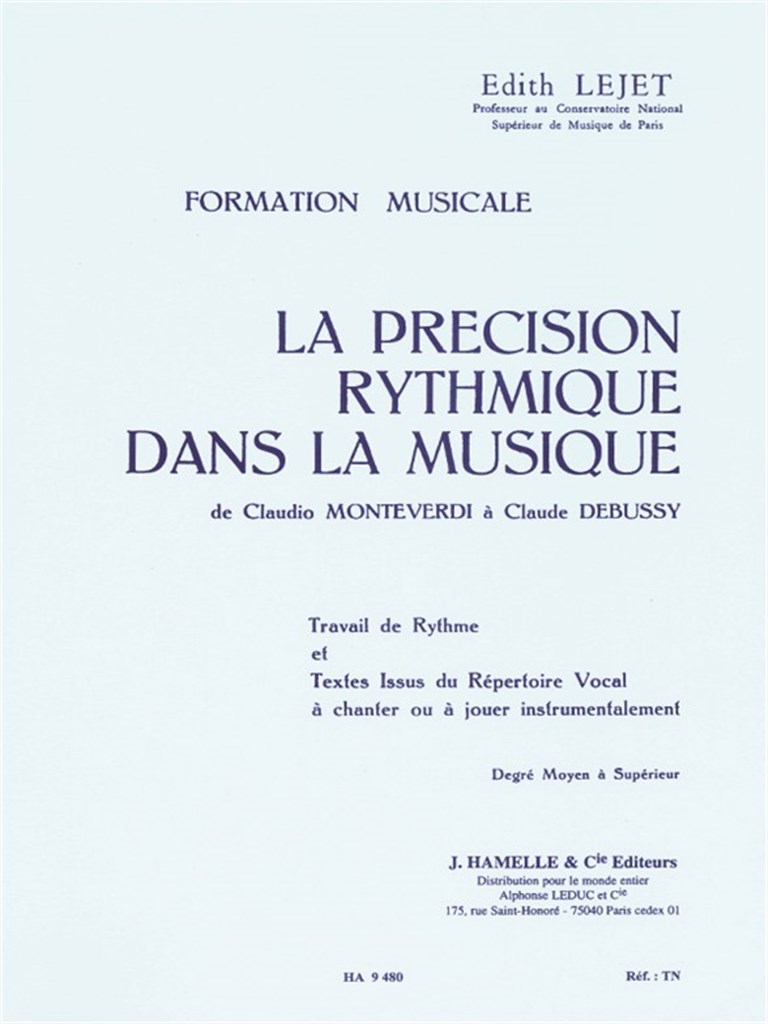 Precision Rythmique Dans Musique- Moyen Sup