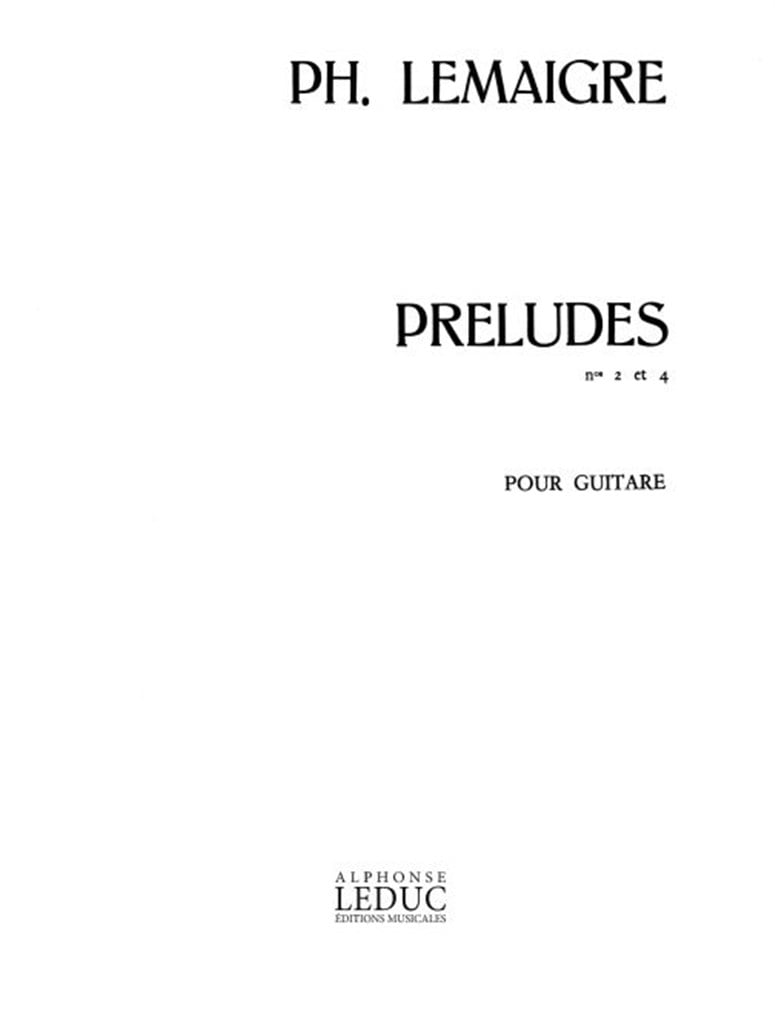 Preludes N02 Et 4