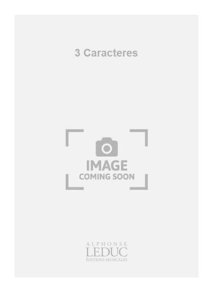 3 Caracteres