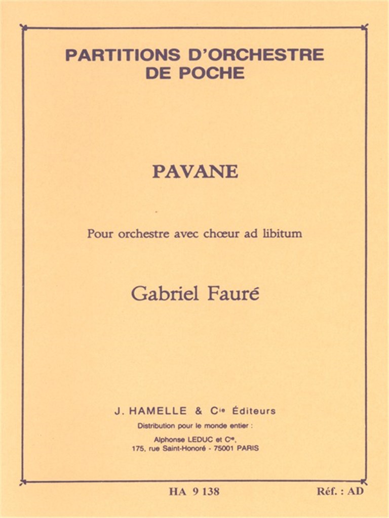 Pavane Op. 50 (Pocket Score)