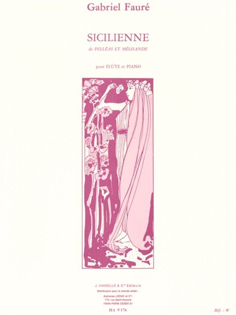 Sicilienne pour flûte et piano op. 78