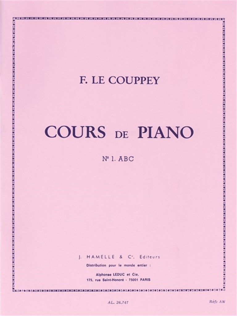 Cours de Piano 1: A.B.C. Methode pour Commencants