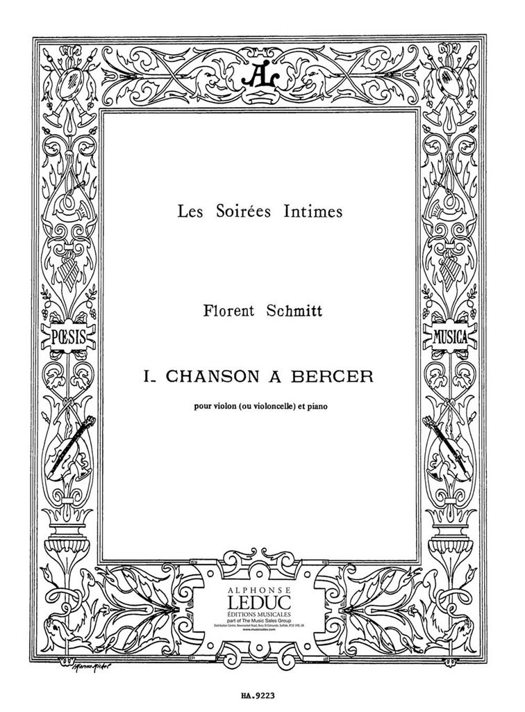 Chanson à Bercer