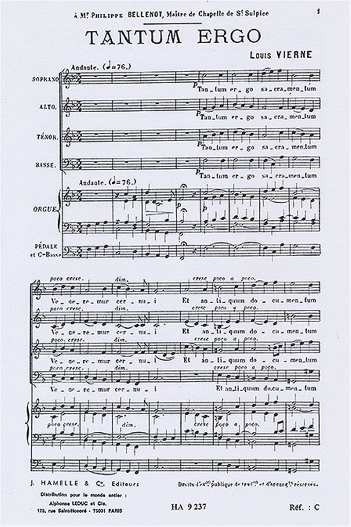 Tantum Ergo Op.2