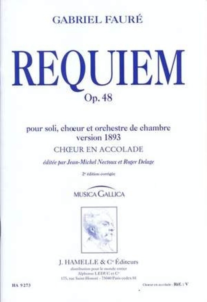 Requiem op48 version 1893 choeur en accolade