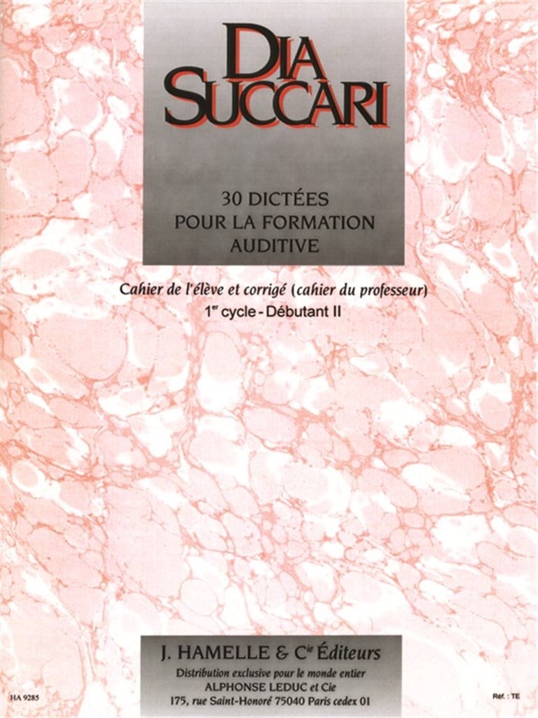 30 Dictees Pour La Formation Auditive Eleve Prof 1