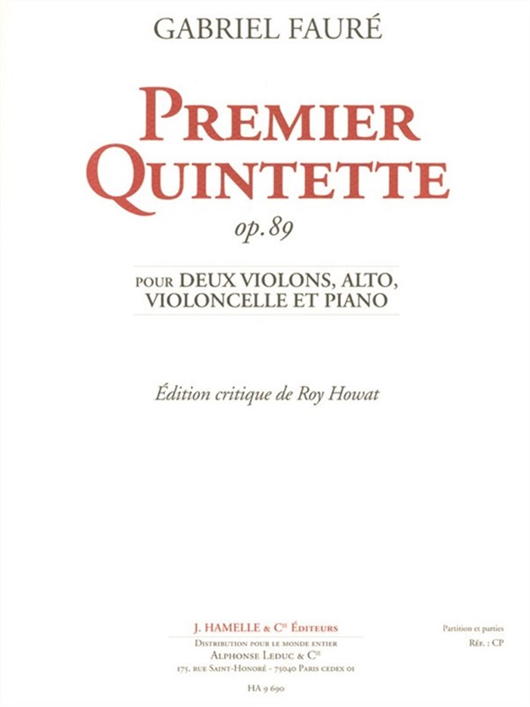 Quintette No.1 Op 892