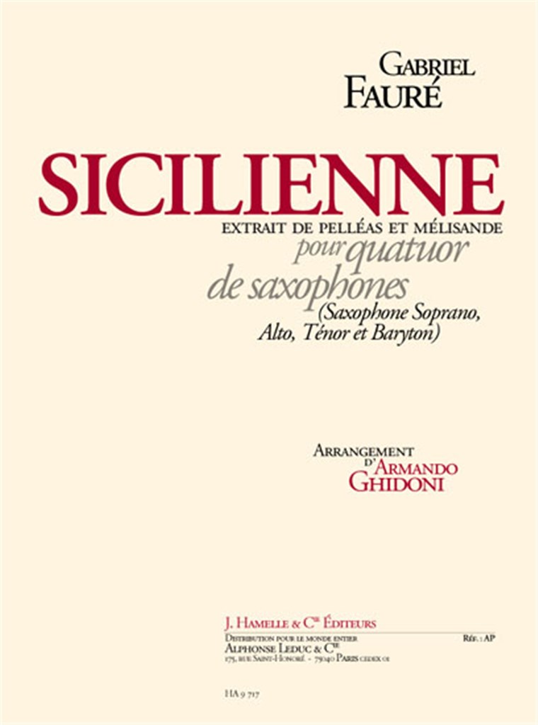 Sicilienne Op78