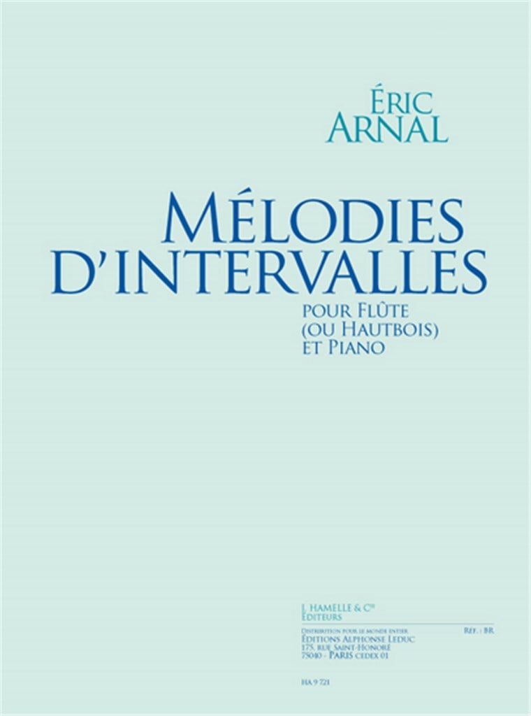 Mélodies d'intervalles pour flûte et piano