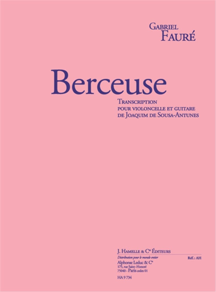 Berceuse, op. 16