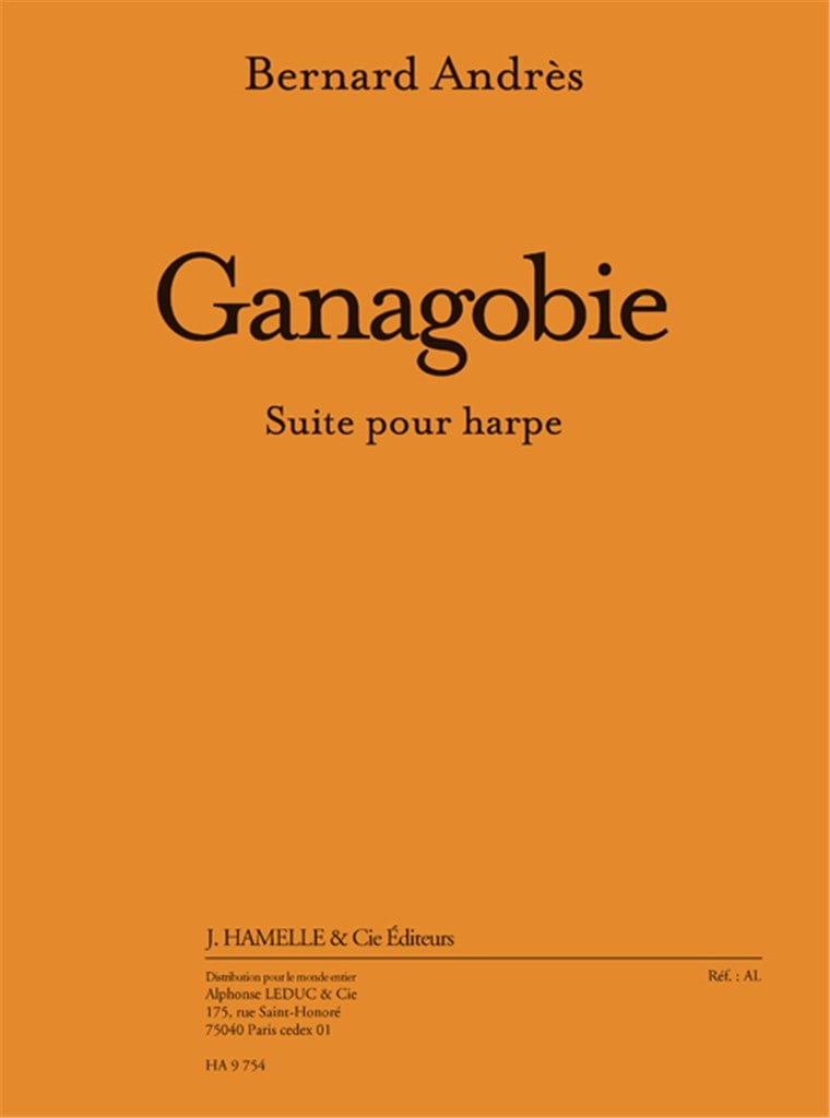 Ganagobie (13') suite pour harpe