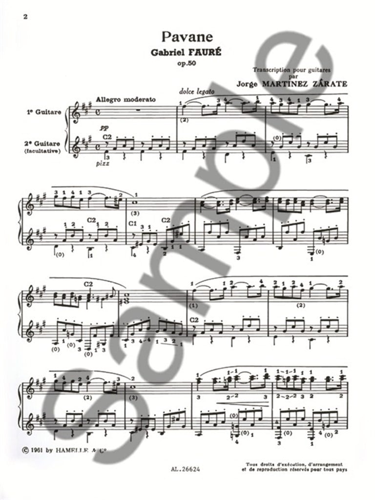 Pavane Opus 50 (Martinez)