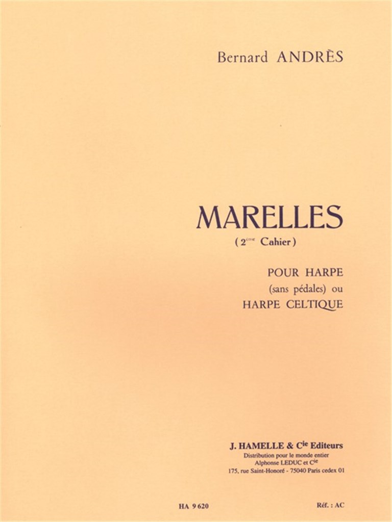 Marelles pour Harpe - 2ème Cahier