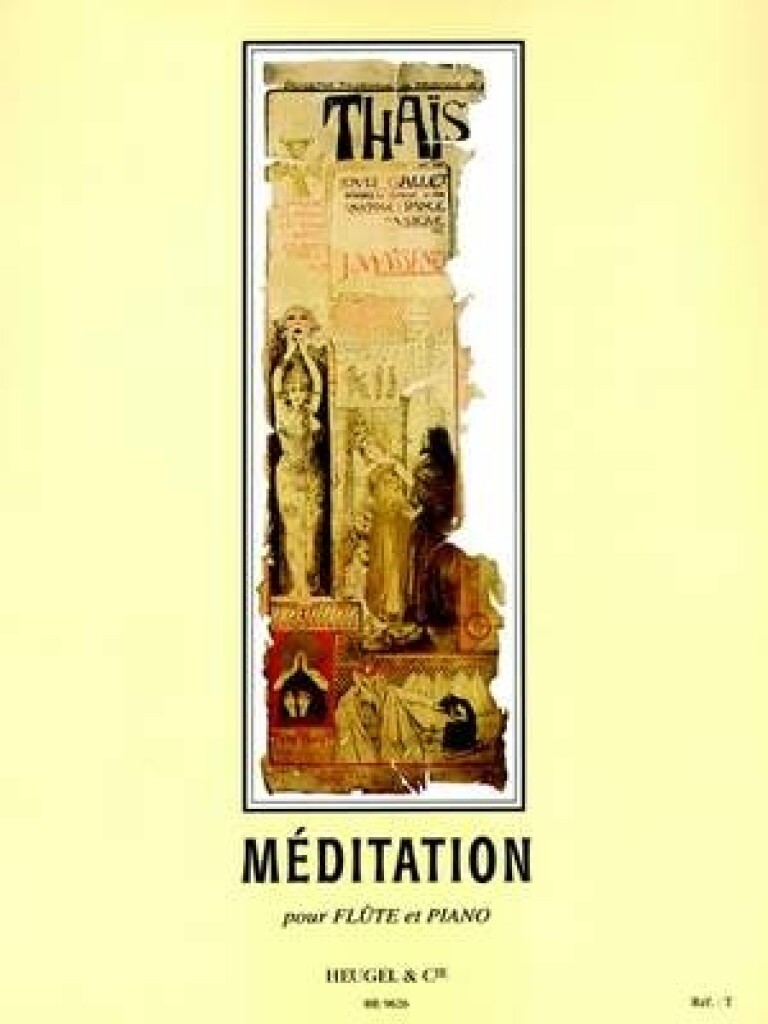 Meditation from Thaïs, for Flute and Piano