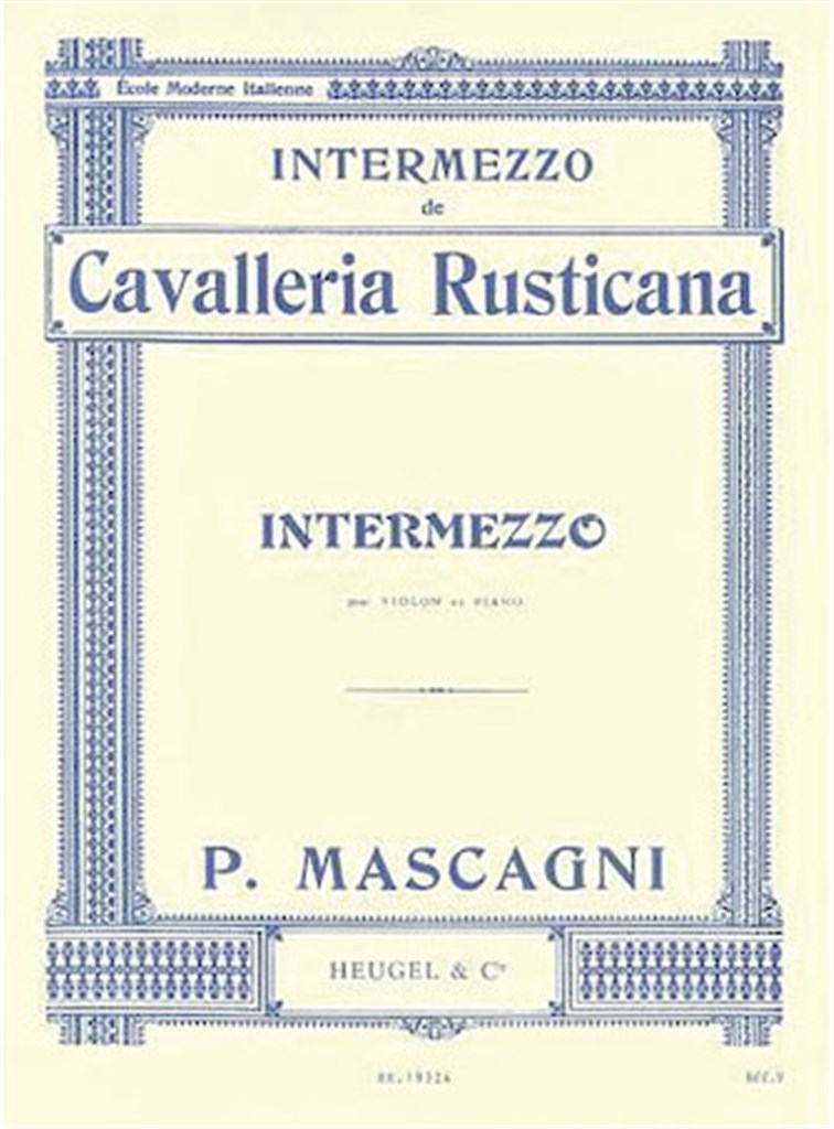 Intermezzo de Cavalleria Rusticana