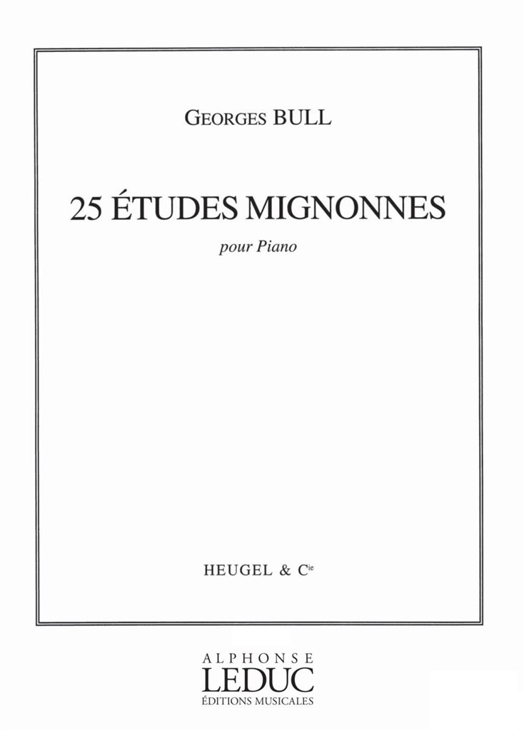 25 Etudes Mignonnes Op90
