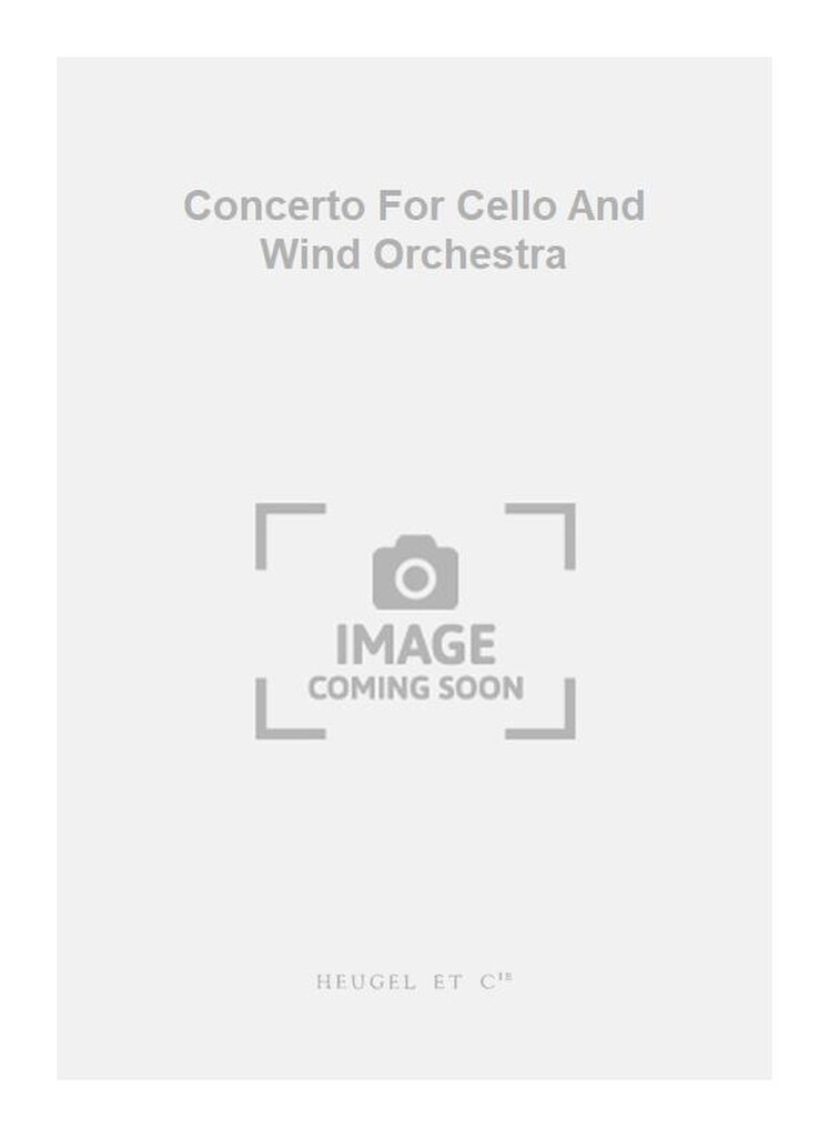 Concerto -Violoncelle Et Orch.