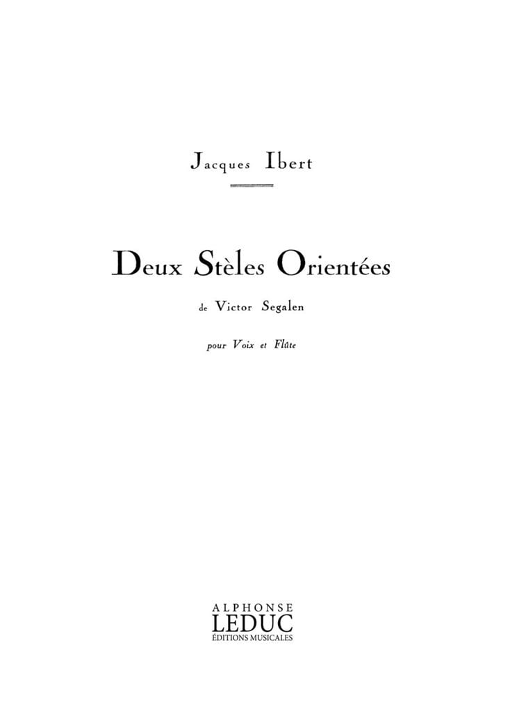 2 Steles Orientees