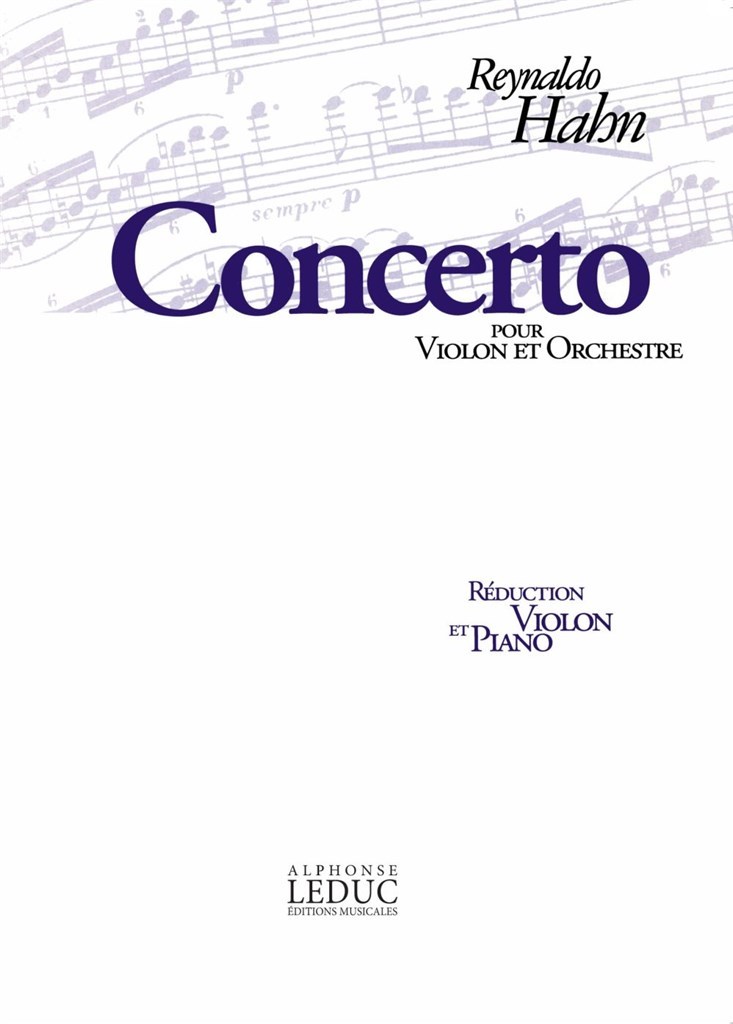Concerto -Violon Et Orchestre