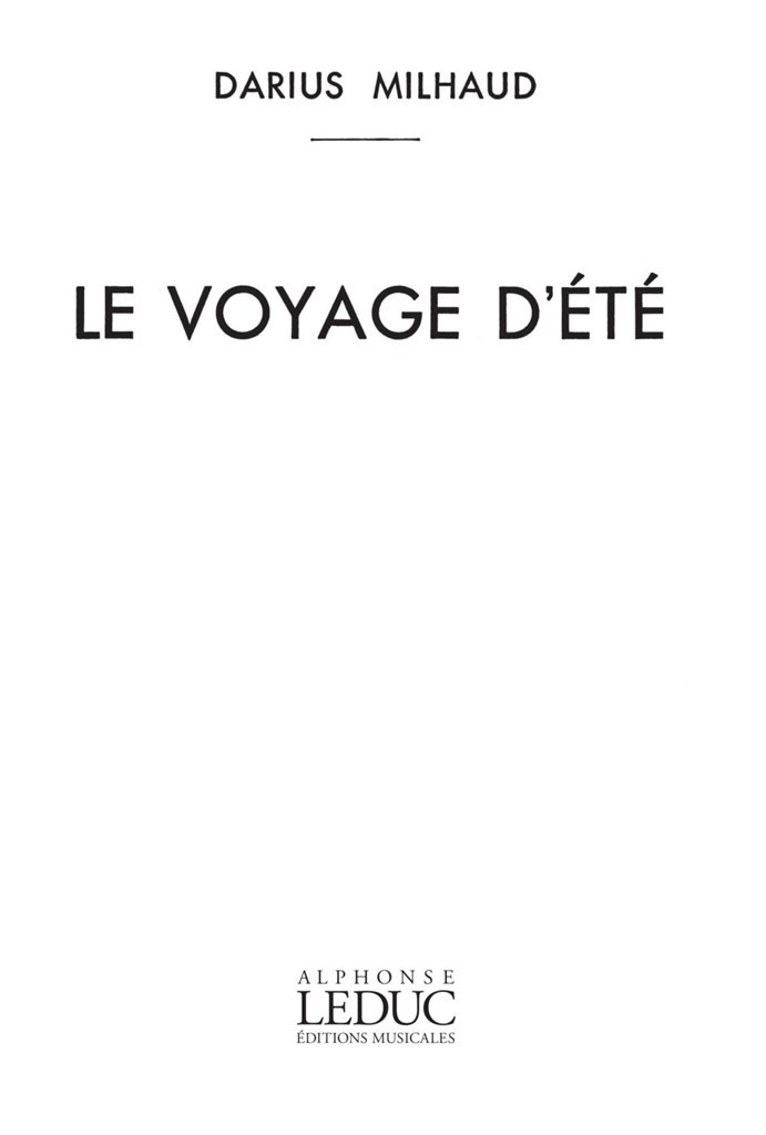 Voyage D'Ete