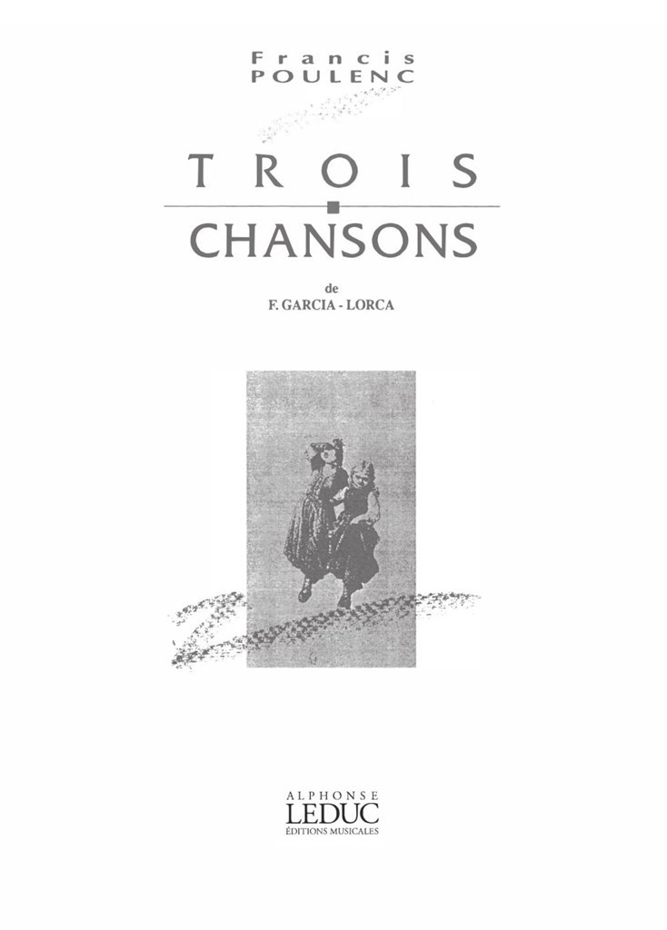 Trois Chansons De Garcia Lorca