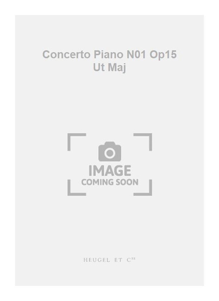 Concerto Piano N01 Op15 Ut Maj