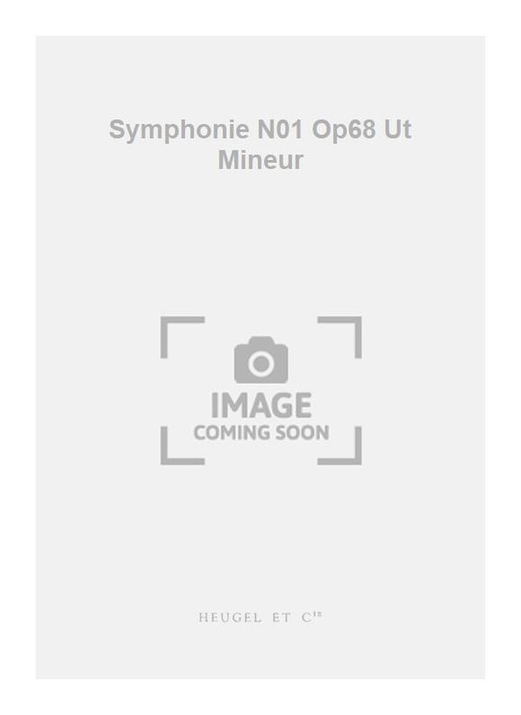 Symphonie N01 Op68 Ut Mineur
