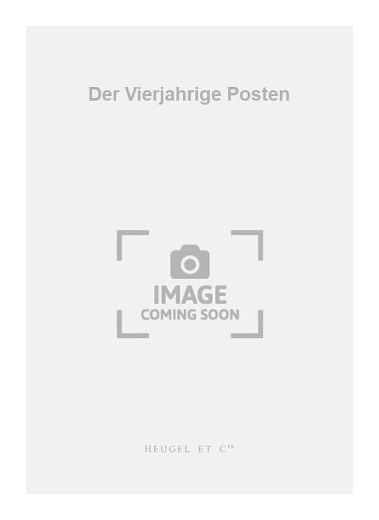 Der Vierjahrige Posten