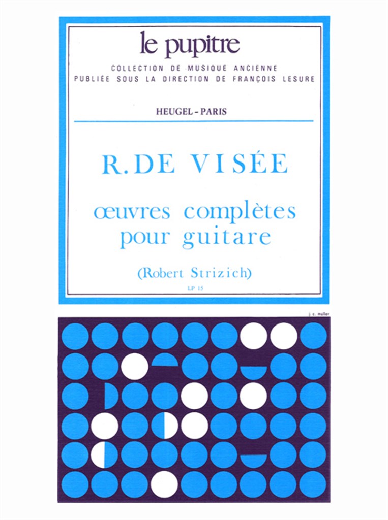 Robert de Visee: Oeuvres completes