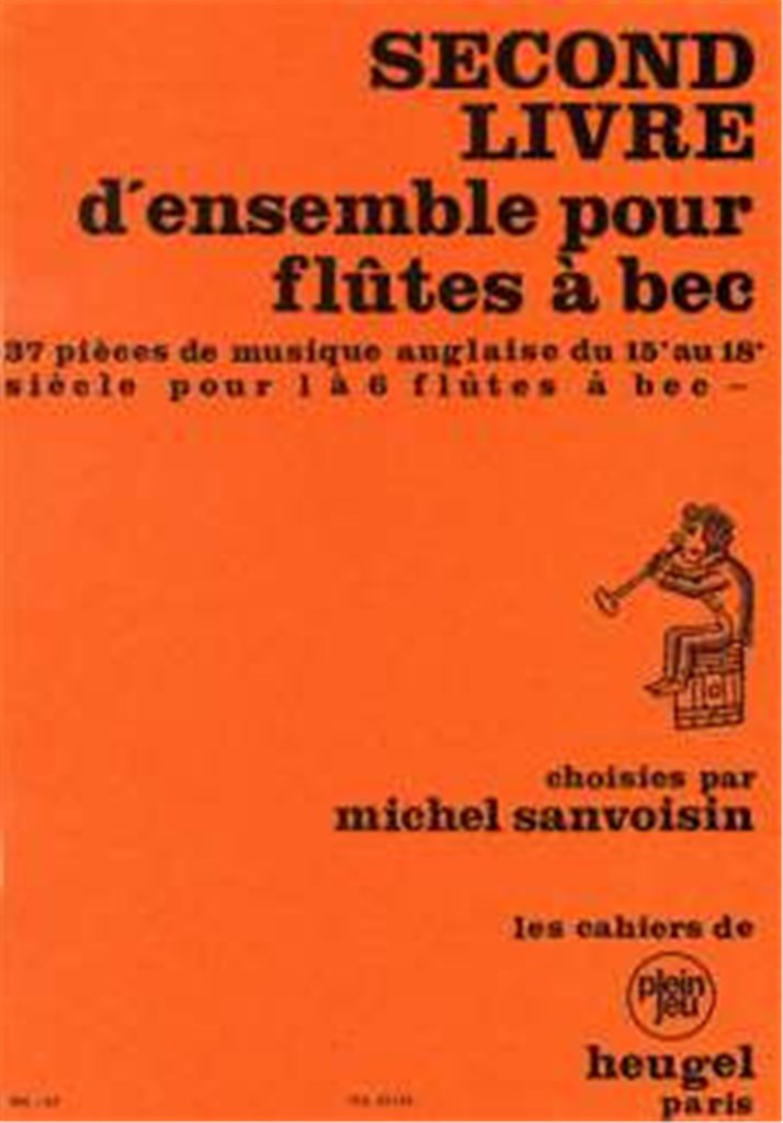 2eme Livre Pour Flutes a Bec Pour 1 a 6