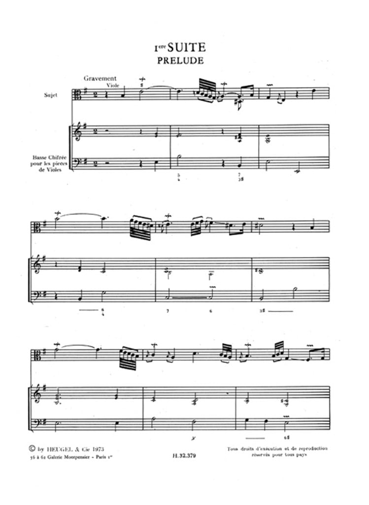 François Couperin: Pieces de Viole
