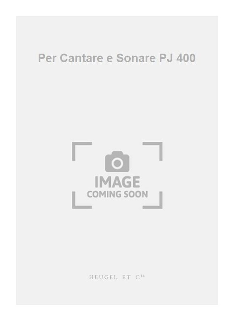 Per Cantare e Sonare PJ 400