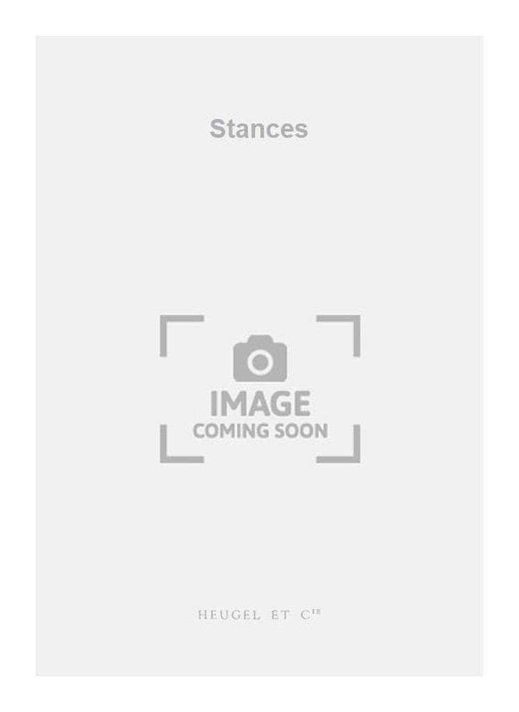 Stances -Piano Et Orchestre
