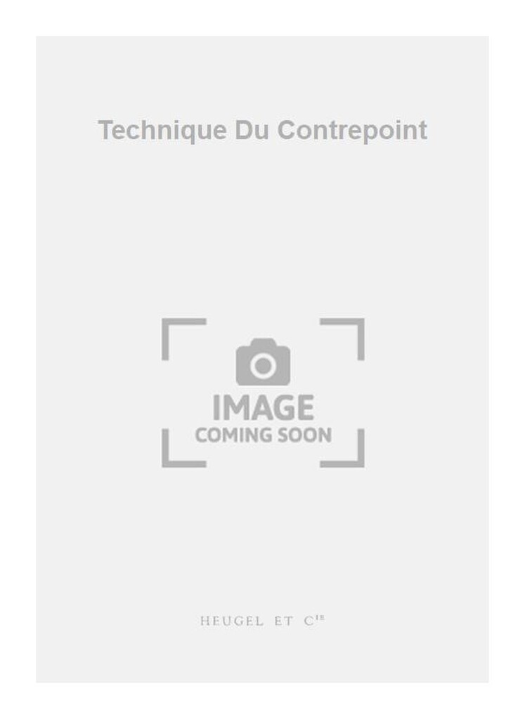 Technique Du Contrepoint