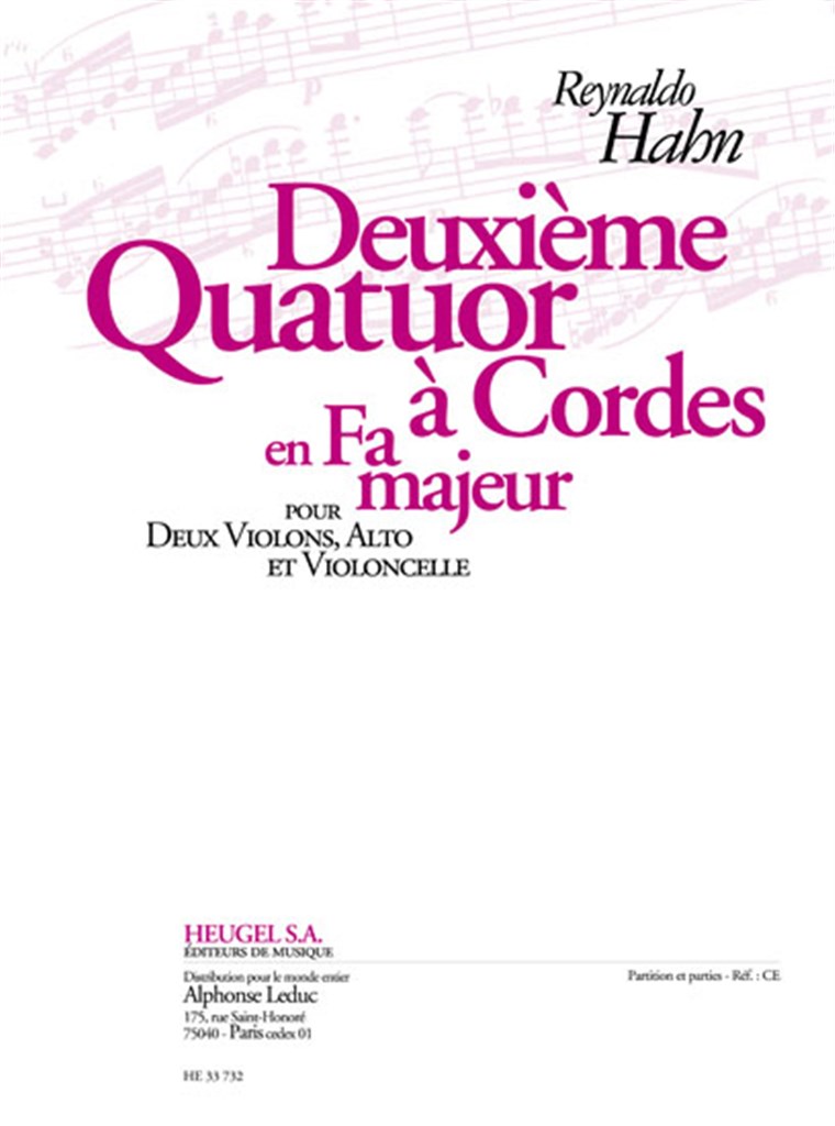 Quatuor N02 En Fa Majeur