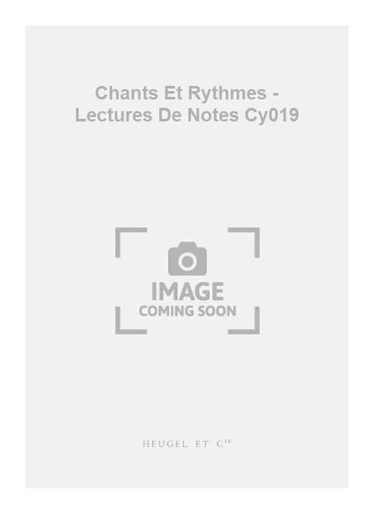Chants et Rythmes cycle 2-1ere Annee