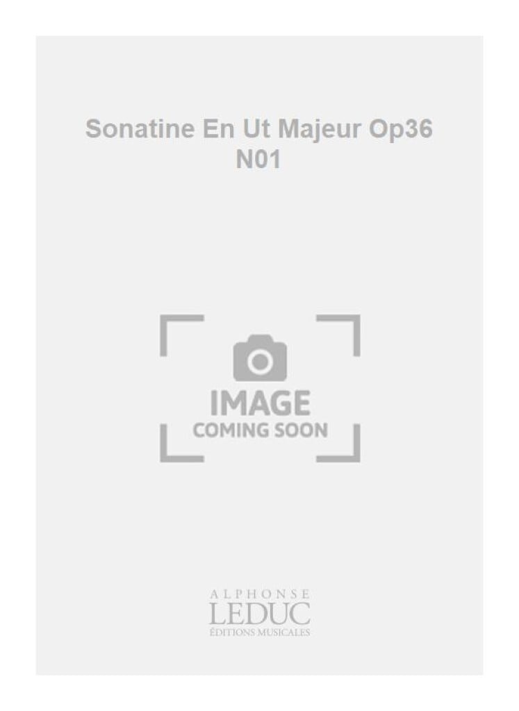 Sonatine En Ut Majeur Op36 N01