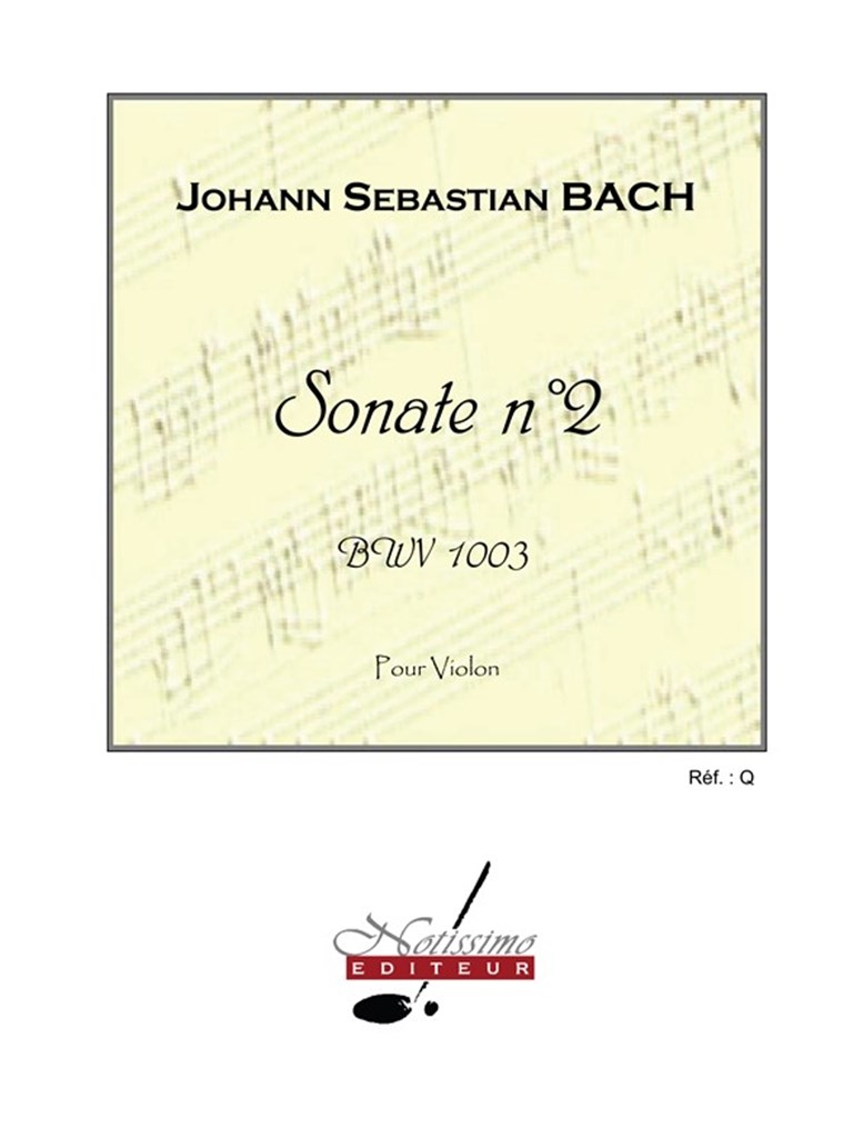 Sonate N02 Bwv1003