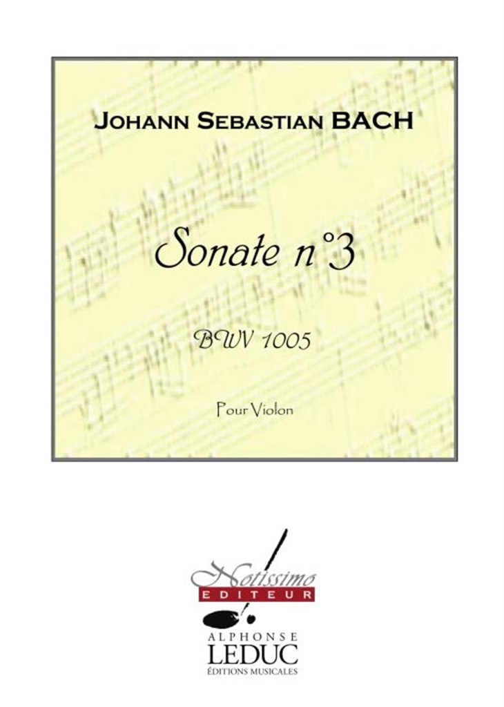 Sonate N03 Bwv1005