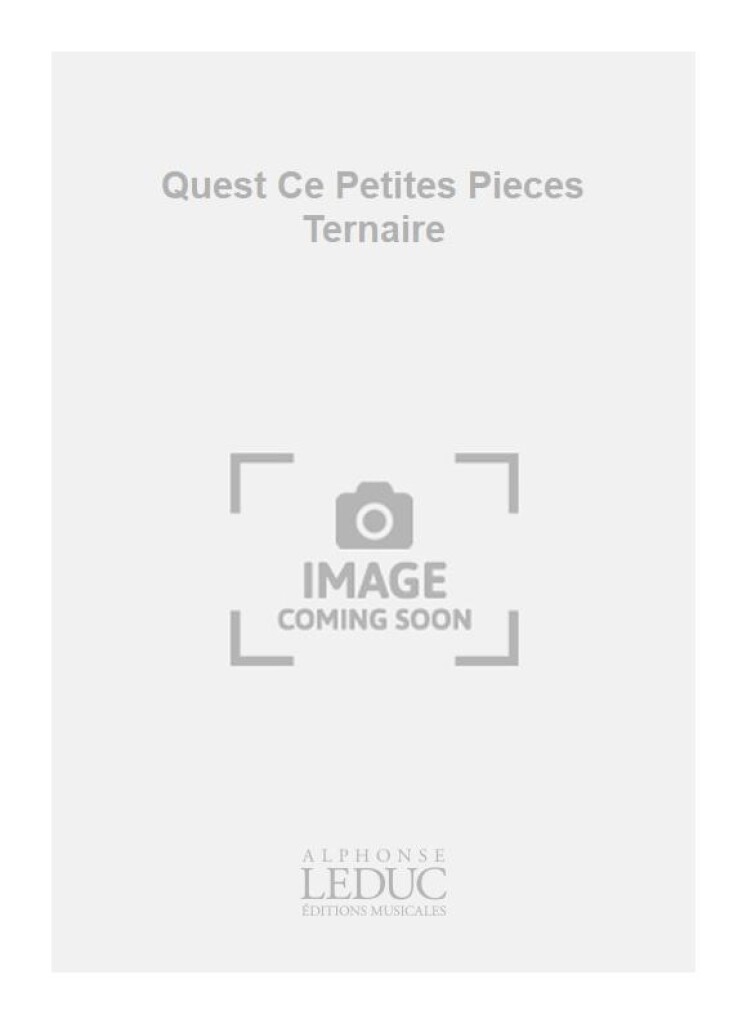 Quest Ce Petites Pieces Ternaire