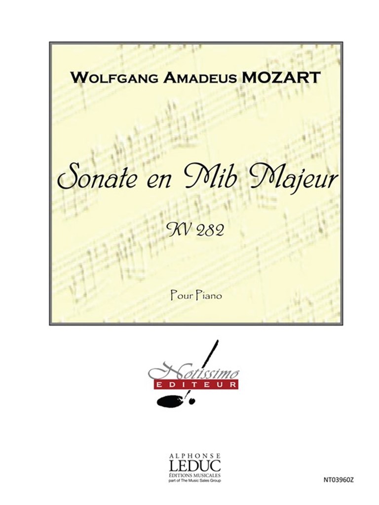 Sonate En Mib Majeur Kv282