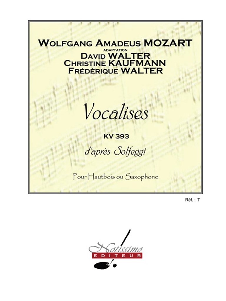 Vocalises D'Apres Solfeggi