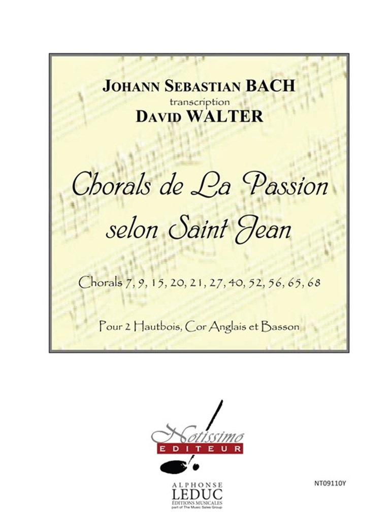 Chorals de La Passion Selon Saint Jean