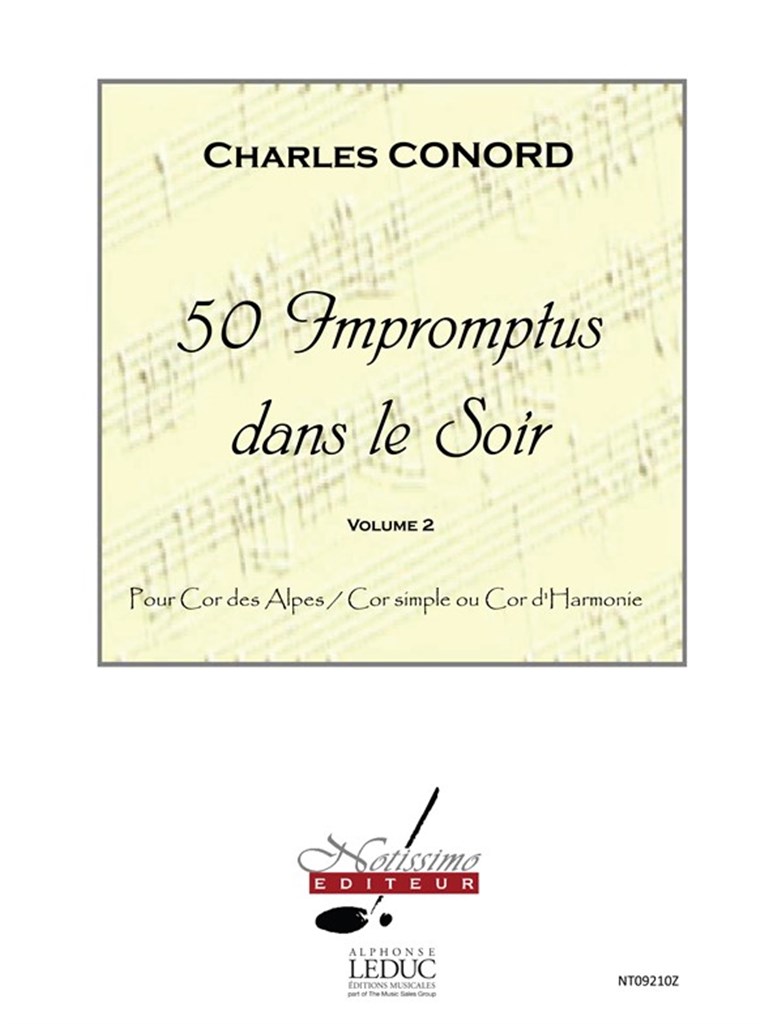 50 Impromptus Dans Le Soir Cor Des Alpes Vol 2