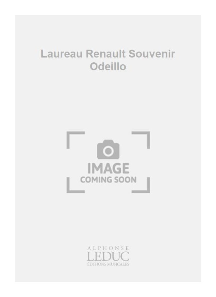 Laureau Renault Souvenir Odeillo