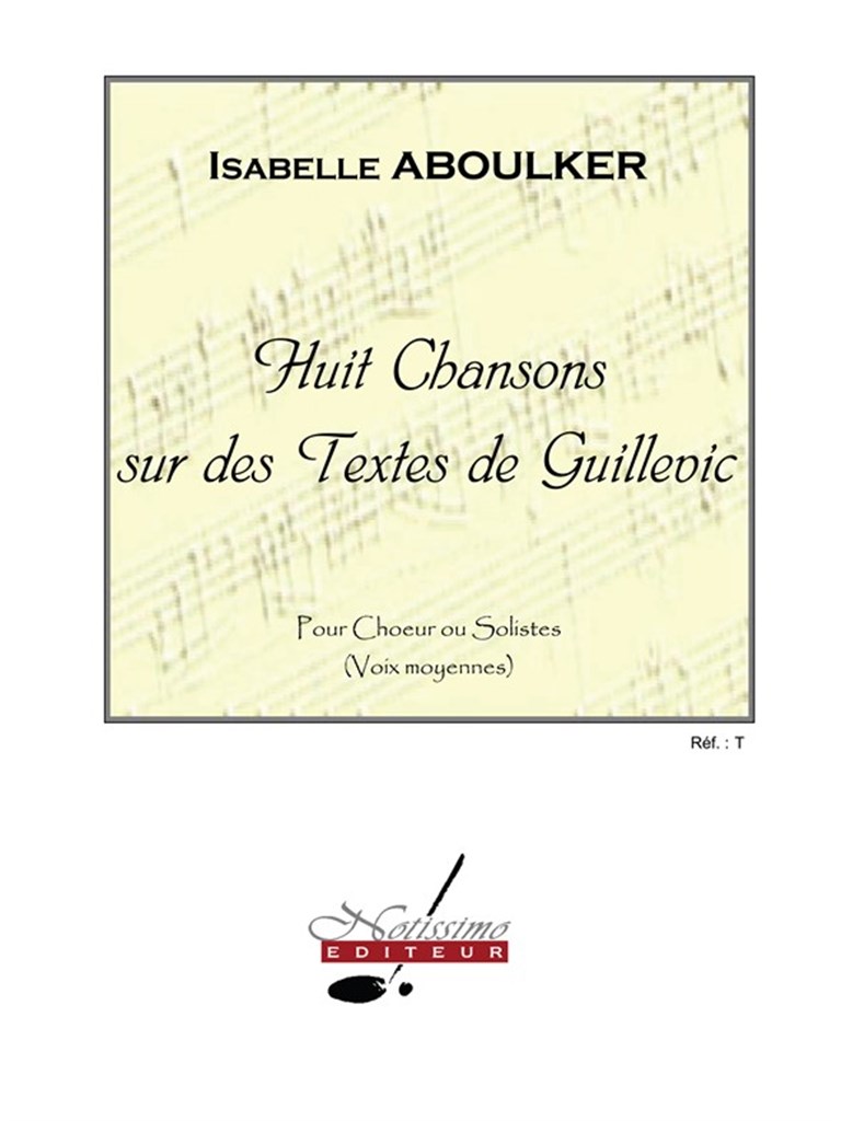 8 Chansons Sur Des Textes de Guillevic