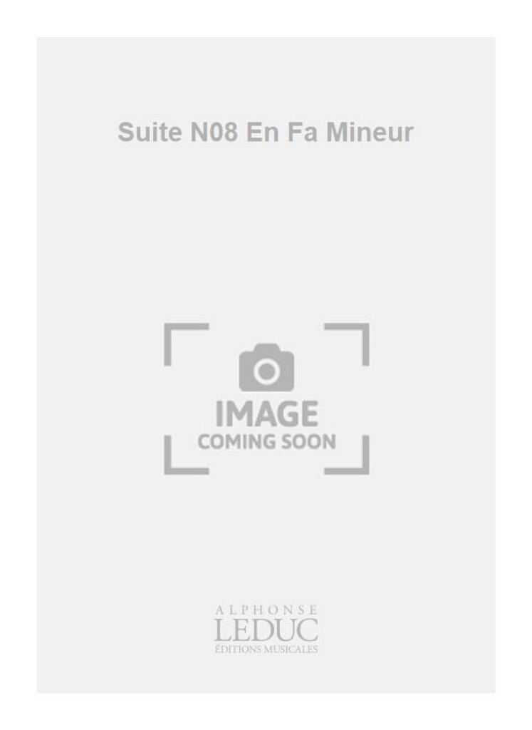 Suite N08 En Fa Mineur