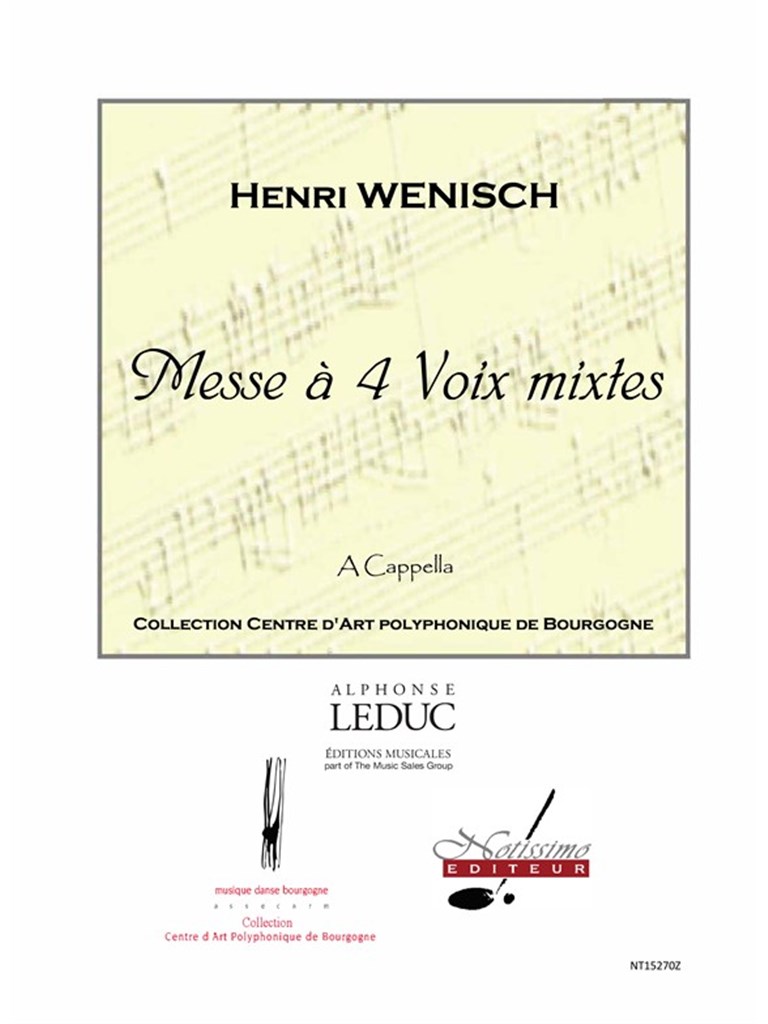 Messe 4 Voix Mixtes - Satb