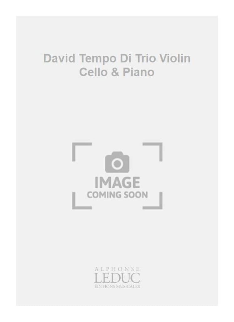 David Tempo Di Trio Violin Cello & Piano