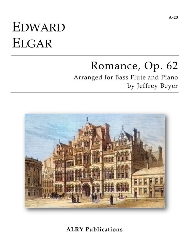 Romance, Op. 62 for Bass Flute and Piano